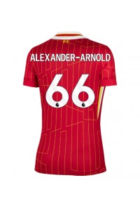 Liverpool Alexander-Arnold #66 Voetbaltruitje Thuis tenue Dames 2024-25 Korte Mouw